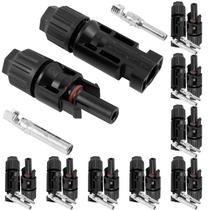 Conector Mc4 Para Sistema Fotovoltaico Painel Solar 10 Pares Conector Mc4 Para Sistema Fotovoltaico Painel Solar 10 Pares