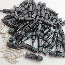 Conector MC4 Snetec 30A 1000V Painel Solar - Kit 50 Pares