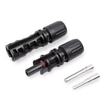 Conector MC4 Snetec Cabo 10mm 50A 1500V Painel Solar Conector MC4 Snetec Cabo 10mm 50A 1500V Painel Solar