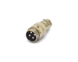 Conector Mike 4 Vias Macho JL33055 - Jiali