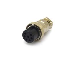 Conector Mike 7 Vias Fêmea JL33053 - Jiali