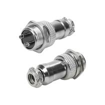 Conector Mike Conjunto Femea / Macho 2 vias Conector Mike Conjunto Femea / Macho 2 vias