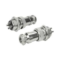 Conector Mike Conjunto Femea / Macho 4 vias Conector Mike Conjunto Femea / Macho 4 vias