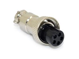 Conector Mini Mike 5 vias Plug Fêmea - YLF002/5P