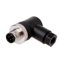 Conector montavel m12 4 pinos macho angular pg7 Conector montavel m12 4 pinos macho angular pg7