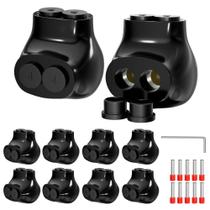 Conector Multi Tap isolado Joinfworld de 2 portas 4-14AWG - pacote com 10