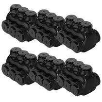 Conector Multi Tap isolado RVBOATPAT de 3 portas de entrada dupla