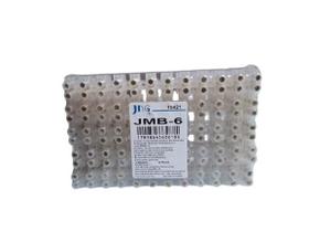 CONECTOR MULTIPLO EM BARRA - JMB-6 - (NYLON NATURAL) - 6mm - 41A - (PCT. 10pçs)