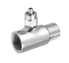 Conector Niple Metálico Filtro Purificador Torneira Água 1/2" Para 1/4"