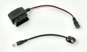 Conector OBD II Mem Retain com bateria de 9 V para manter a memória Conector OBD II Mem Retain com bateria de 9 V para manter a memória