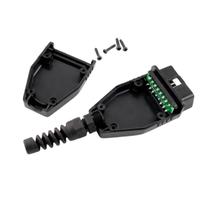 Conector Obd2 Macho J1962 16 Pino Personalização Kit 10 unid