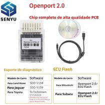 Conector OBDII Toyota Open Port, Ferramenta De Ajuste De Chip ECU, Novo Scanner De Diagnóstico Conector OBDII Toyota Open Port, Ferramenta De Ajuste De Chip ECU, Novo Scanner De Diagnóstico