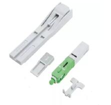Conector Óptico Rápido Sc/apc C/guia (verde) - 10pçs