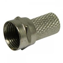 Conector P/Cabo Coaxial F.C/Rosca 06 Dezcom . / Kit C/ 20 Unidades