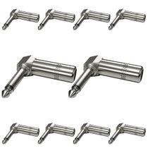 Conector P10 1/4 Ts Metal Cachimbo Wc 165 Wireconex 10 Unidades F108 Conector P10 1/4 Ts Metal Cachimbo Wc 165 Wireconex 10 Unidades F108