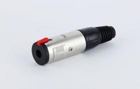 Conector p10 Jack Femea HJ081 Conector p10 Jack Femea HJ081