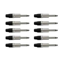 Conector P10 Macho Linha Mono Wc 1112 Wireconex 10 Unidades