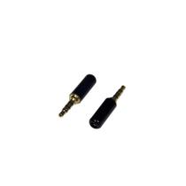 Conector P2 Stereo 4C - Gold/Pt - SOLUCAO