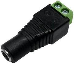 Conector P4 Femea C/ Borne Kit 100 Uni Conector P4 Femea C/ Borne Kit 100 Uni