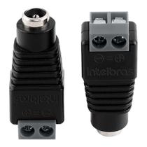 Conector P4 Femea Intelbras CONEX 1000, 10 Unidades