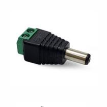 Conector P4 Macho, FonteCFTV, Borne de Parafuso, FCP4MBRN, 5x2mm