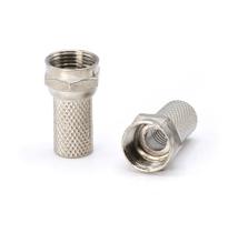 Conector para Cabo Coaxial RG59 (4 Unidades) - Instalação Fácil sem Ferramentas