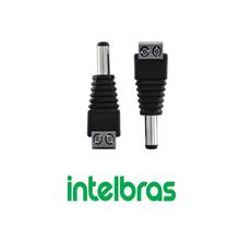 Conector Para Câmeras P4 Macho Conex 1000 Intelbras 10 Peças