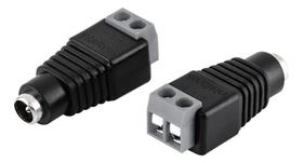 Conector Para Cftv Plug P4 Femea Conex 1000 Intelbras 10 Un