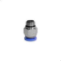 Conector Para Compressor Reta 1/4 x 1/4 Rosca Macho 10 Un Conector Para Compressor Reta 1/4 x 1/4 Rosca Macho 10 Un