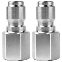 Conector para Mangueira CLIO 2 Peças Aço Inoxidável 5000 PSI