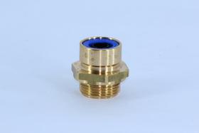 Conector para tubo 12 x 1,5mm c/ rosca m22 PADRAO