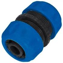 Conector Para União de Mangueiras 1/2 em Plástico Azul - Bremen