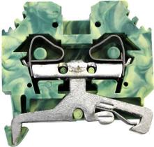 Conector Passagem Mola 6mm 2 Vias Terra Bm6-lt2 Metaltex