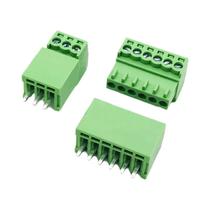 Conector PCB De 2,54 Mm Pitch, 10 Pares, Reto, Ângulo Reto, Curvo, Plugue De Terminal De Parafuso