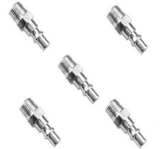 Conector Pino Adaptador Para Engate Rápido 1/4 - 5 Unidades