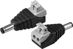 Conector Plug Adaptador P4 Macho Conex 3000 Intelbras 2 Unidades Cftv Cameras Vigilancia