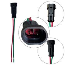 Conector Plug Bico Injetor Eletroventilador Fiat Ducato Conector Plug Bico Injetor Eletroventilador Fiat Ducato