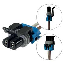Conector Plug Bico Injetor Sensor Temperatura Fiat Gm 2 Vias