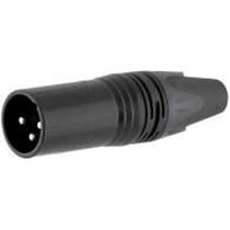 Conector Plug Cannon Xlr Macho Mxt Speakon Preto