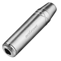 Conector Plug P10 Fêmea Stereo Niquelado Rj3fpp-nn Roxtone