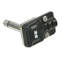 Conector plug p10 mono rean by neutrik preto flat rp2rcf-bag