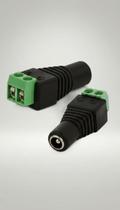 Conector Plug P4 Fêmea com Borne 100un Conector Plug P4 Fêmea com Borne 100un