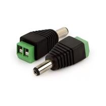 Conector Plug P4 Macho com borne - Kit Com 10 unidades System Security Force