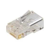 Conector Plug RJ45 Macho Cat5e Ovalado