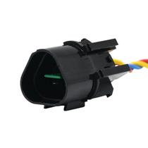 Conector Plug Sensor Rotação Mitsubishi L200 Pajero Macho Conector Plug Sensor Rotação Mitsubishi L200 Pajero Macho