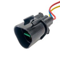 Conector Plug Sensor Rotação Pajero Sport, Full, L200 Conector Plug Sensor Rotação Pajero Sport, Full, L200