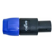 Conector plug speakon santo angelo 4 polos linha sa2x