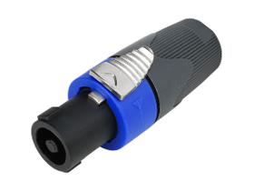 Conector Plug Speakon Tipo Neutrik 4 Polos Macho Pro Nf-e