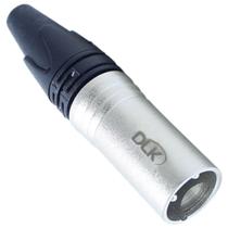 Conector Plug XLR 3 polos Datalink