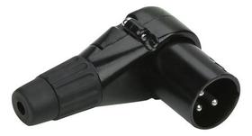 Conector Plug Xlr Canon Em L 90 G Montavel Macho Preto Mxt